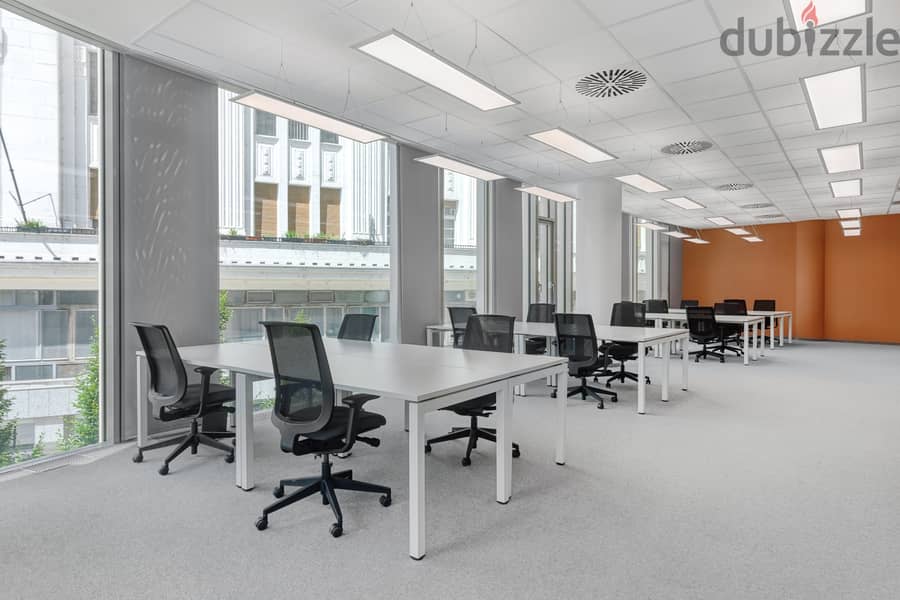 Open plan office space for 10 persons in Muscat, Qurum City Centre 7