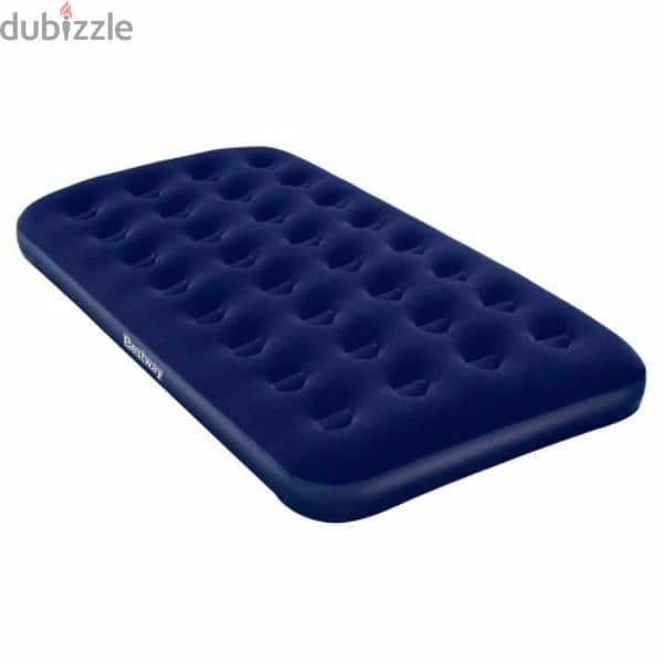 Portable camping single air bed 1