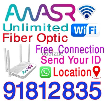 Free,Fiber Optic Internet, Awasr