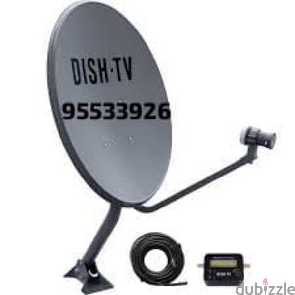 Home service Nileset Arabset Airtel DishTv osn fixing setting sell 0