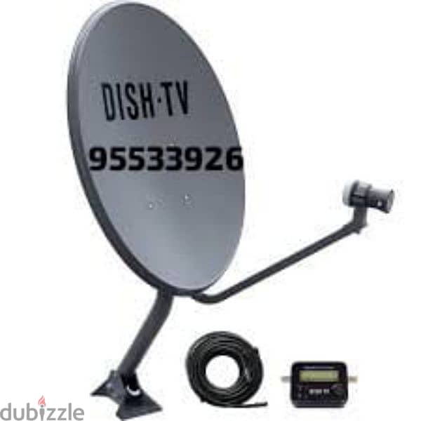 Home service Nileset Arabset Airtel DishTv osn fixing setting sell 0