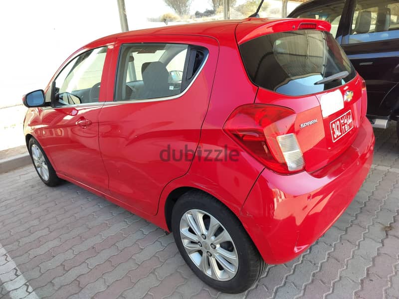 Chevrolet Spark Red 2017 1