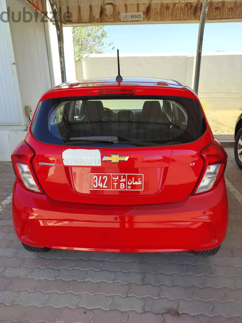 Chevrolet Spark Red 2017 2