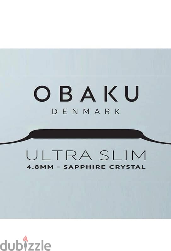 obaku slim watch unisex 3