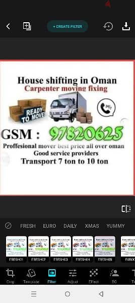 house shifting service