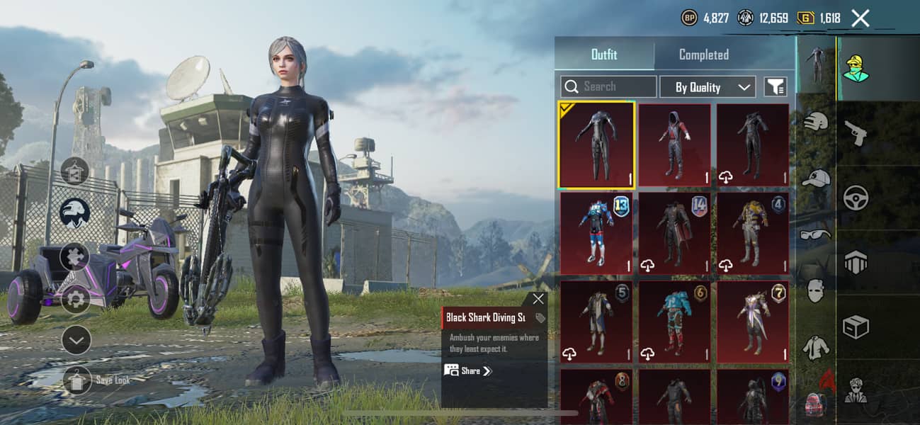 Urgent sale !!  PUBG CHEAP M4glacier lvl5 account 9