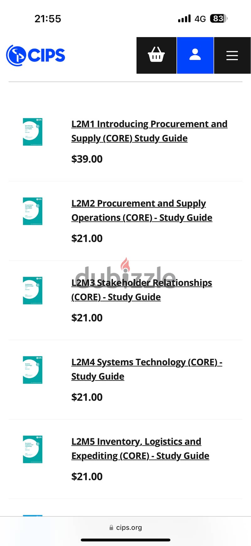 CIPS Level 2 complete set of books - LIKE NEW 1