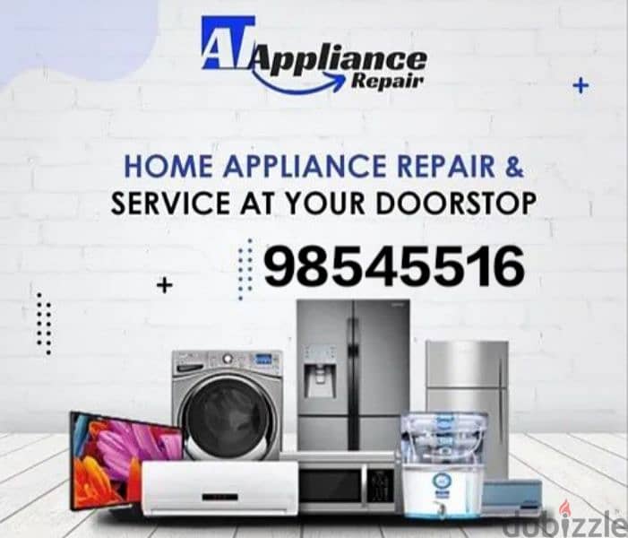 all types auto washing machine refrigerator Ac repair and service 0