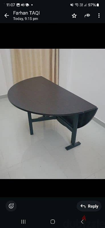 Folding  Round Table 2