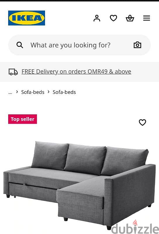 L Shape Sofa with TV and Wardrobe for Sale 4