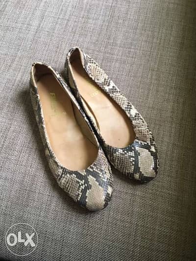 Genuine snake skin size 37