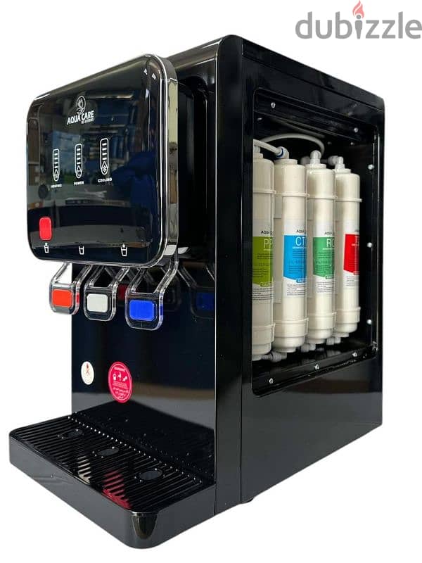 Water cooler with high purification filters and self-filling water 0