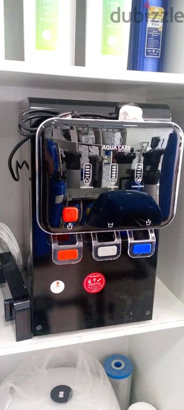 Water cooler with high purification filters and self-filling water 1