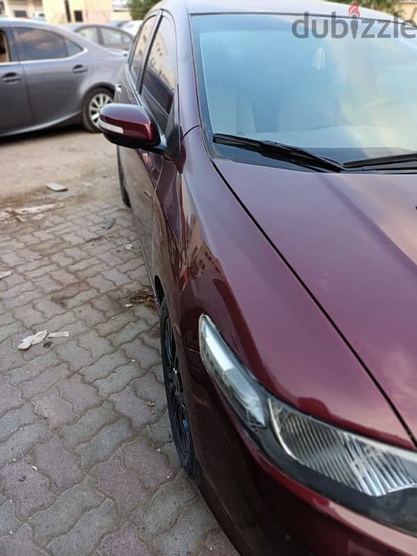 honda city 2012.125 rials for rent 2