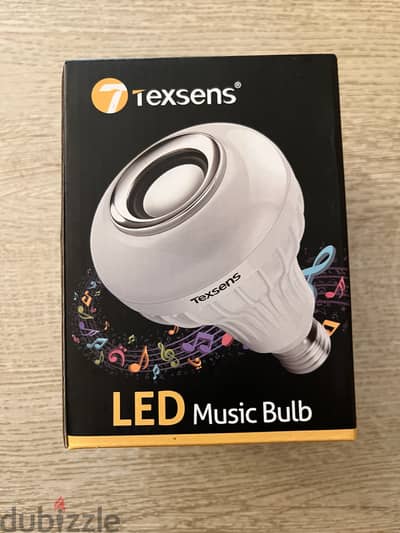 Music light bulb