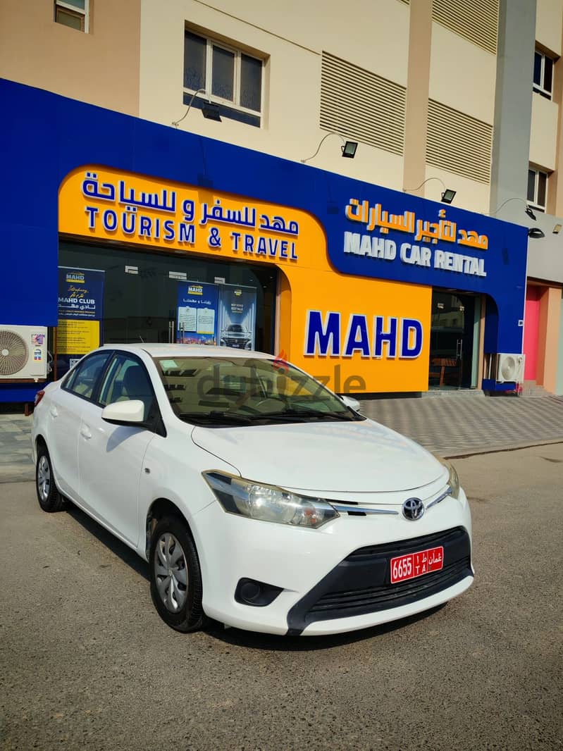 toyota yarid 2017 (5.5 for monthly rent) 1