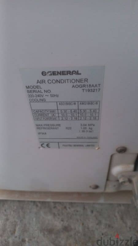 General AC outdoor units for sale in good working condition 3