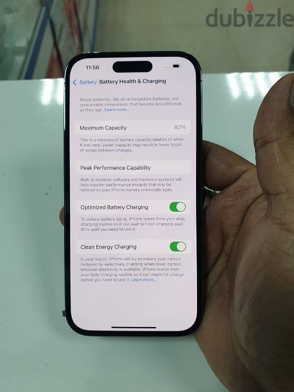 iphone 14pro 265gb 82% battrey like new condition 3