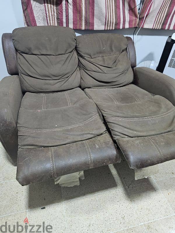 leather recliner sofa for sales 2