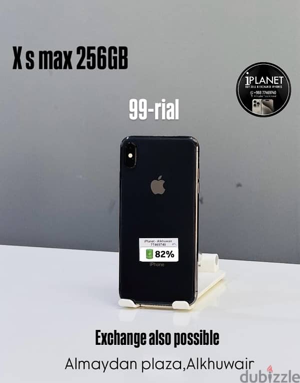 iphone Xsmax 256GB | black | only one piece 0