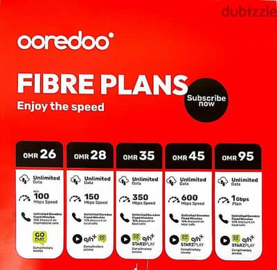 Ooredoo WiFi Unlimited Connection Available