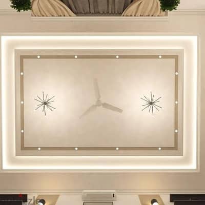 gypsum ceiling gypsum partition decor molding False ceiling marbal