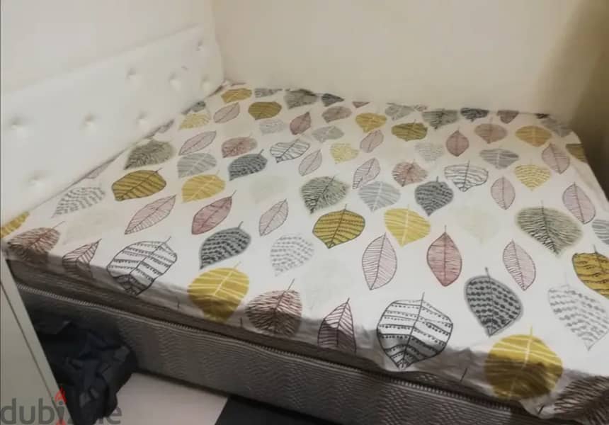 Double bed with mattress 1