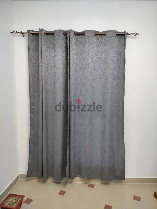 Curtains with Rod 0