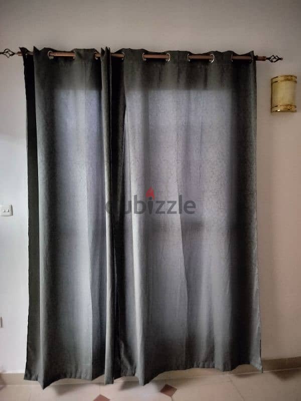 Curtains with Rod 1