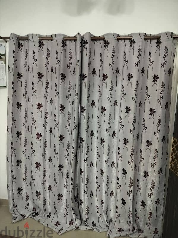 Curtains with Rod 2