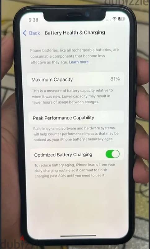 Iphone XS MaX 256gb 76% betery health 5