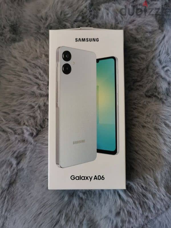 Samsung A06 one week used with box 0