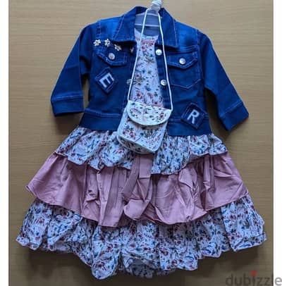 children's dresses 3pic