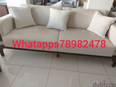 Special offer new 3 seater sofa without delivery 1 piece 90 rial