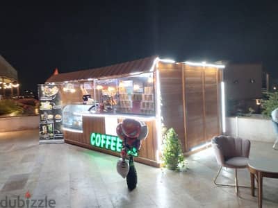 Profitable Coffee & Snack Kiosk for Sale - Prime Location