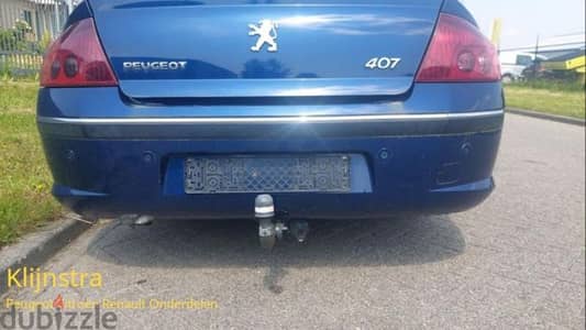 Peugeot 407 Right side chrome trim