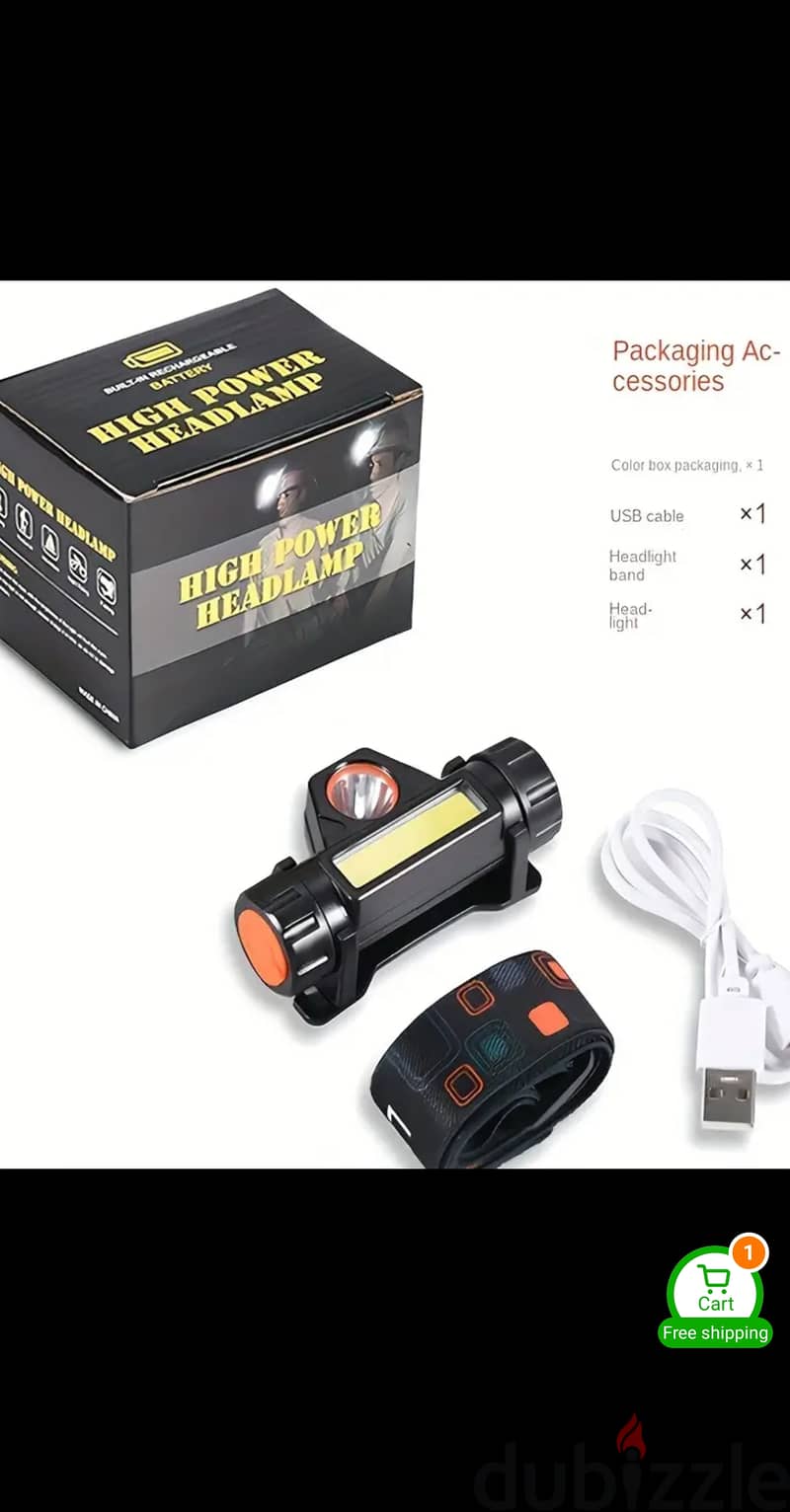 Long lasting strong flash light (1200 lumens) 2