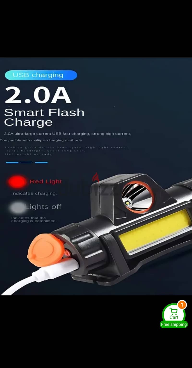 Long lasting strong flash light (1200 lumens) 3