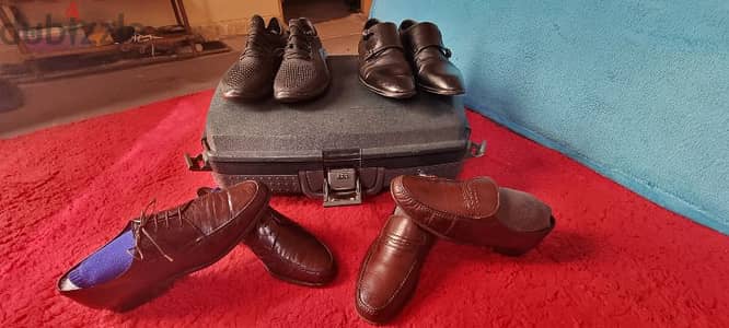 ENRICBRUNO and ALDO BRUE italian luxury crocs all 4 pair