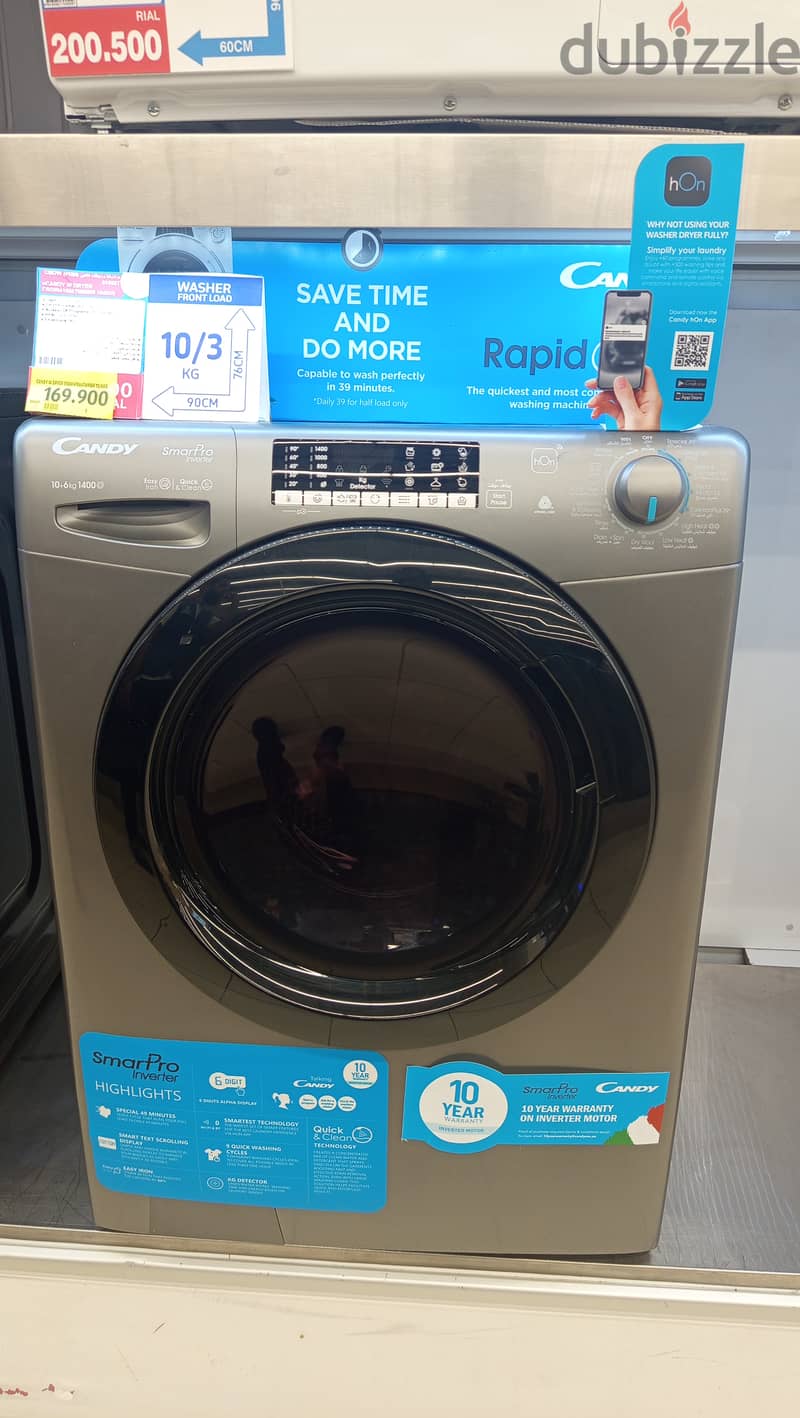 Washing machine with Dryer 4