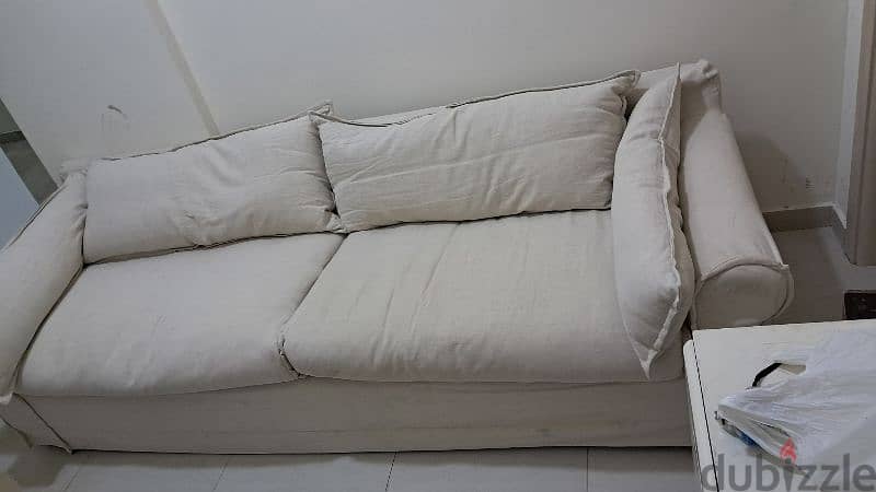 1year used sofa (cover washable) for sale 1