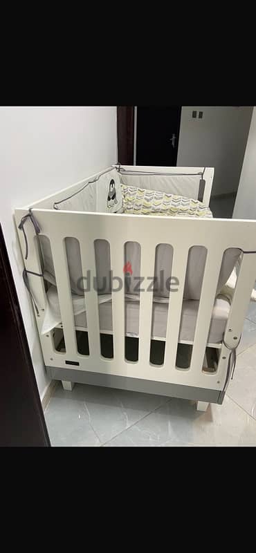 Europe Made baby bed just like brand new not used very much 1