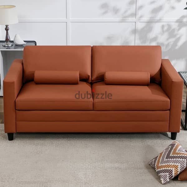 l  shape sofa with bad 2