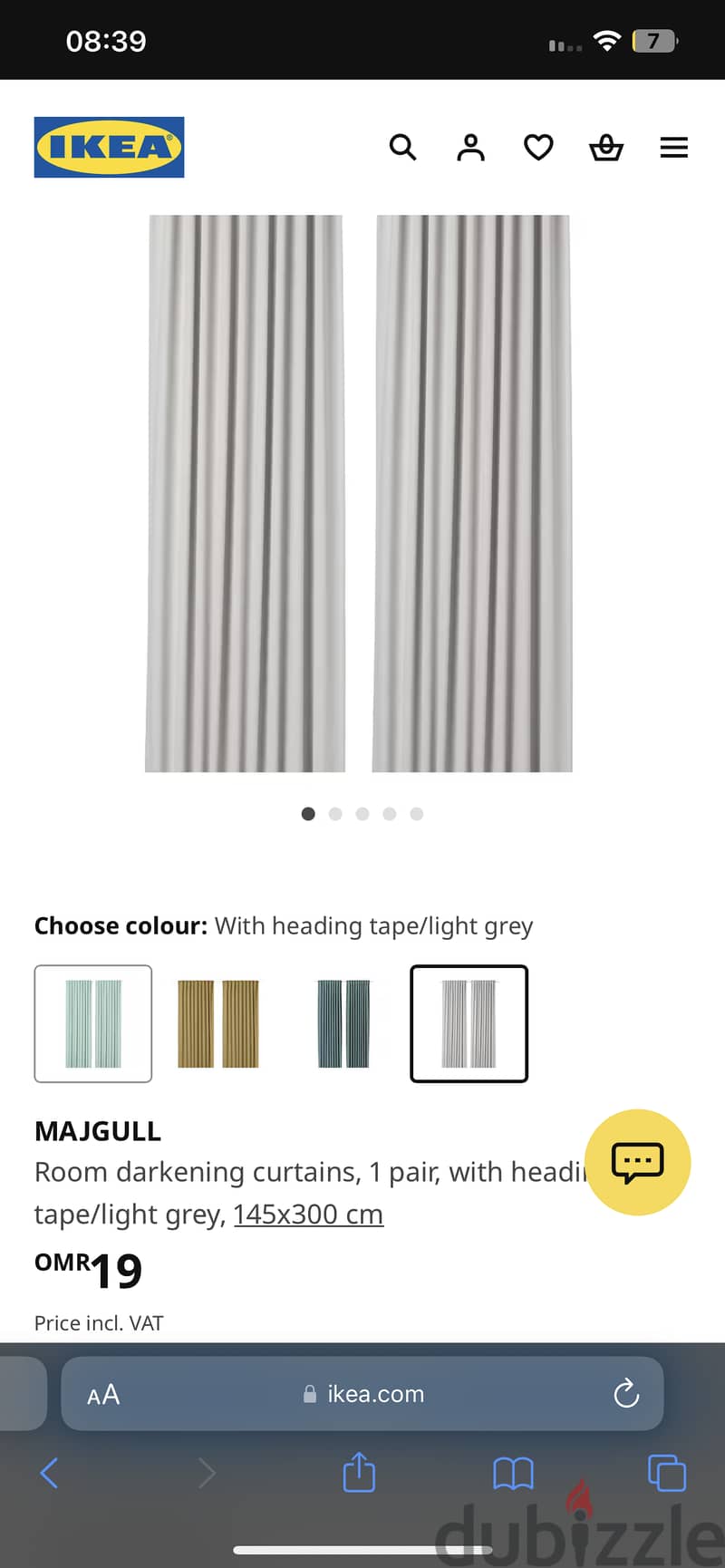 IKEA curtains 1