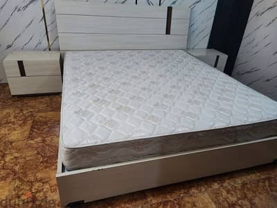 Danube king size bed+ Mattress+ Side drawers