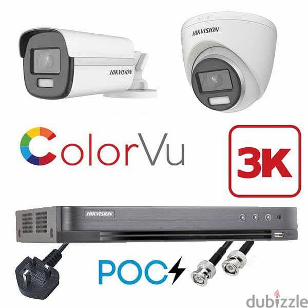 3K colorvu outdoor camera with mic 0