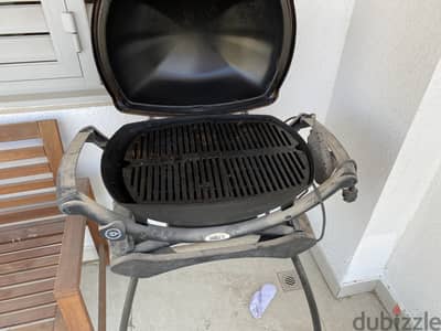 Weber outdoor electric grill/bbq