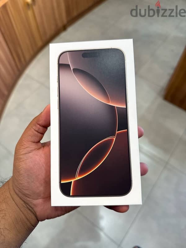 iphone 16 pro max 256GB new phone 0