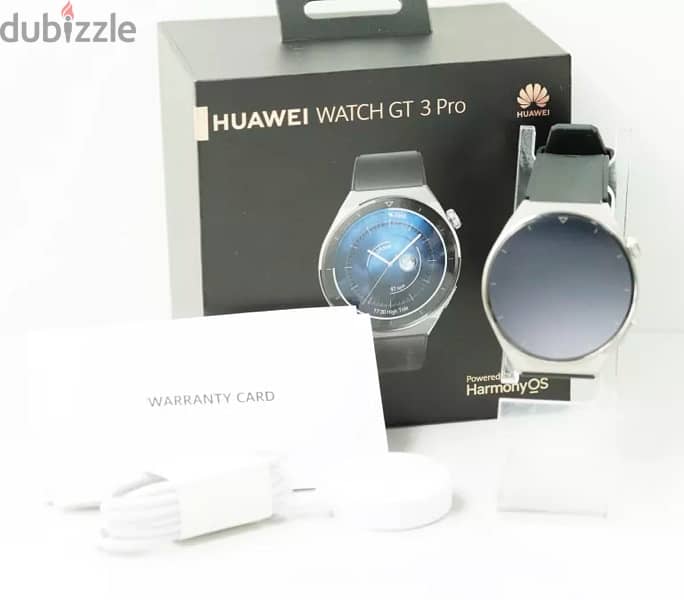 Huawei Watch GT3 Pro Black Super Duper Clean With Box 2