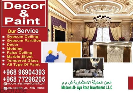 we have professional team paint and good service